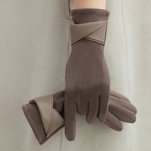 Women’s Warm Velvet Gloves 