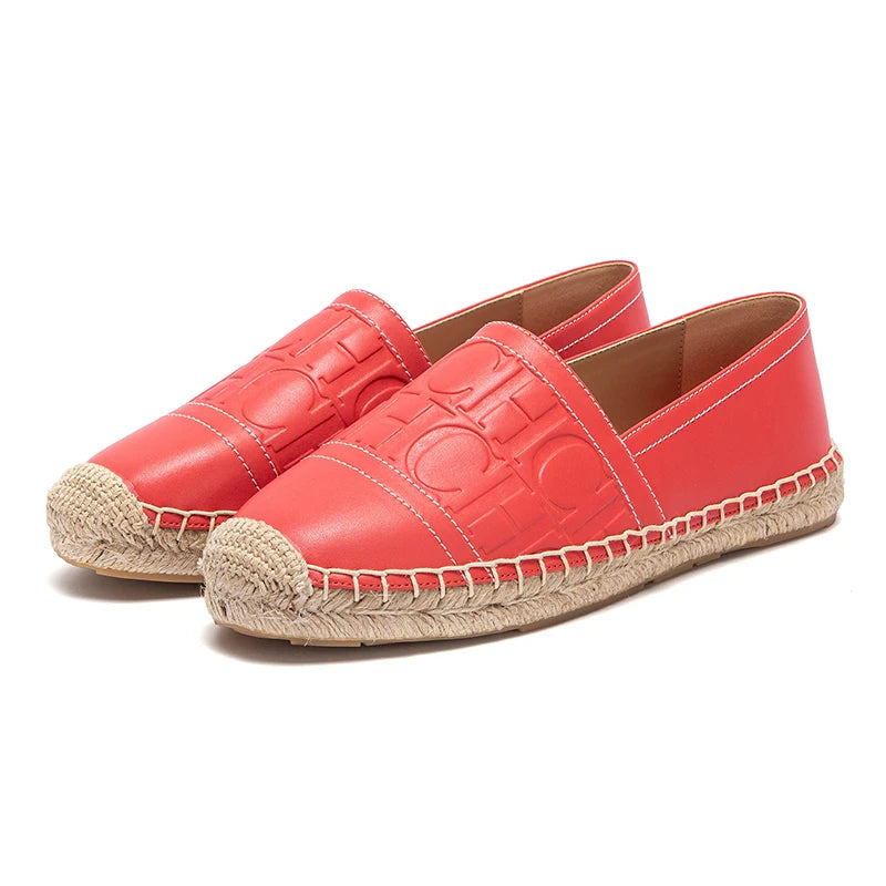 Quilted Espadrille Loafers