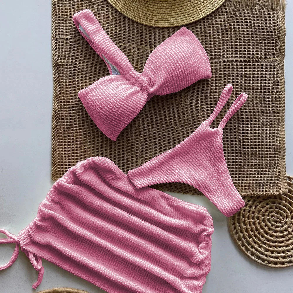 3 Pieces Bikini Women 
