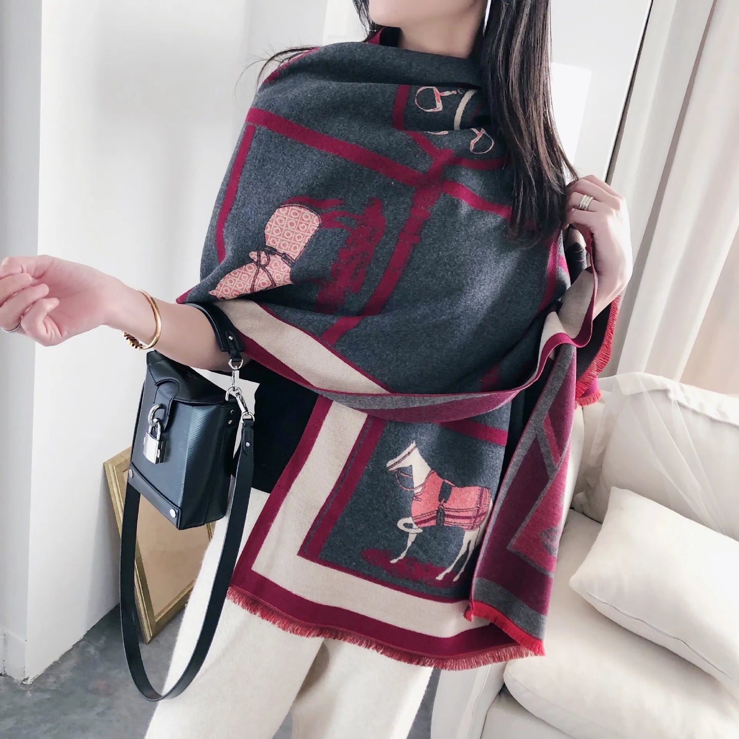 Timeless Equestrian Scarf