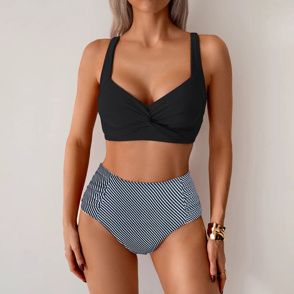Women High Waist Bikini 