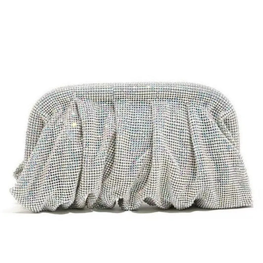 Glamour Rhinestone Evening Clutch