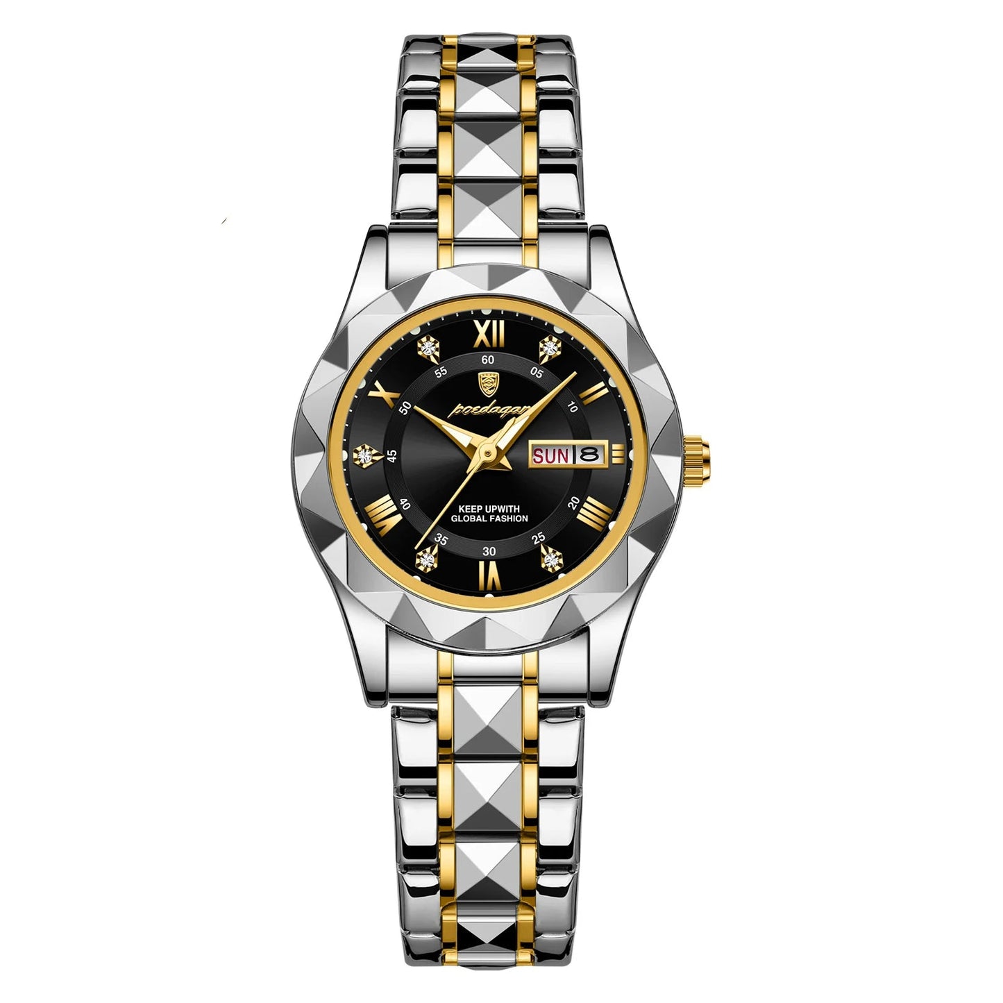 Women's Luxury Diamond Bezel Watch
