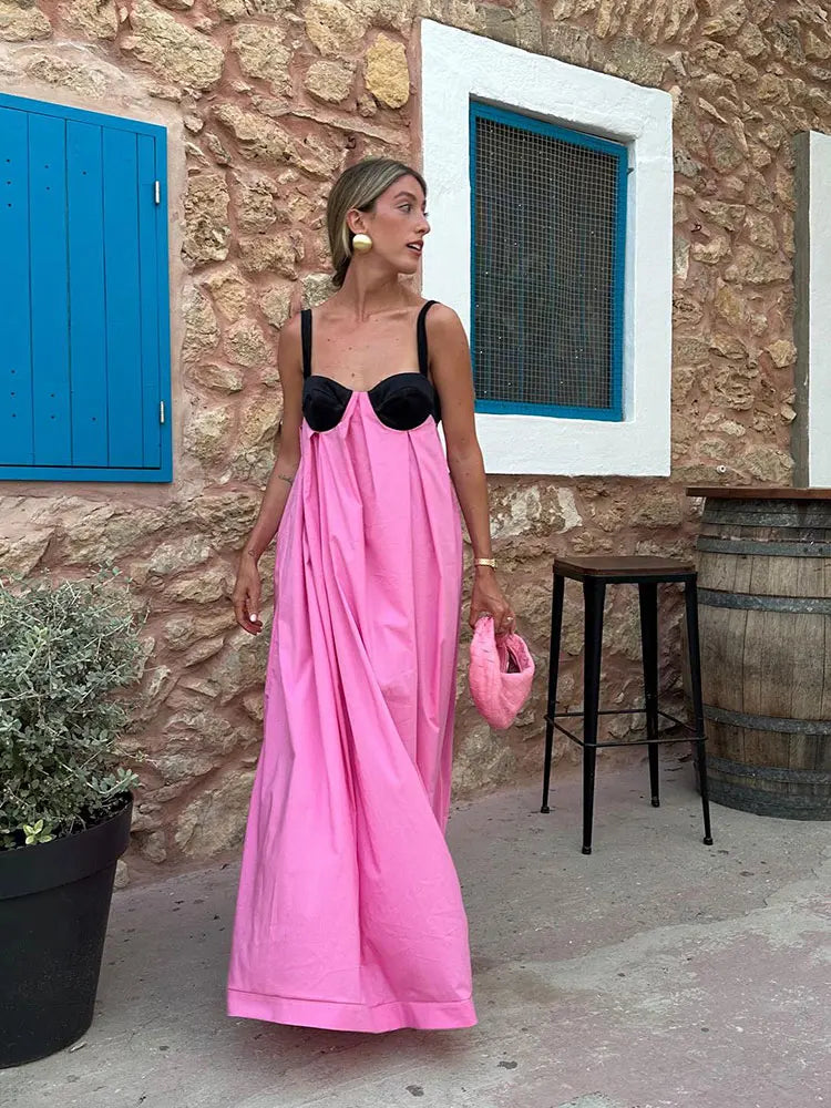 Luxury Backless Lace-Up Dress 