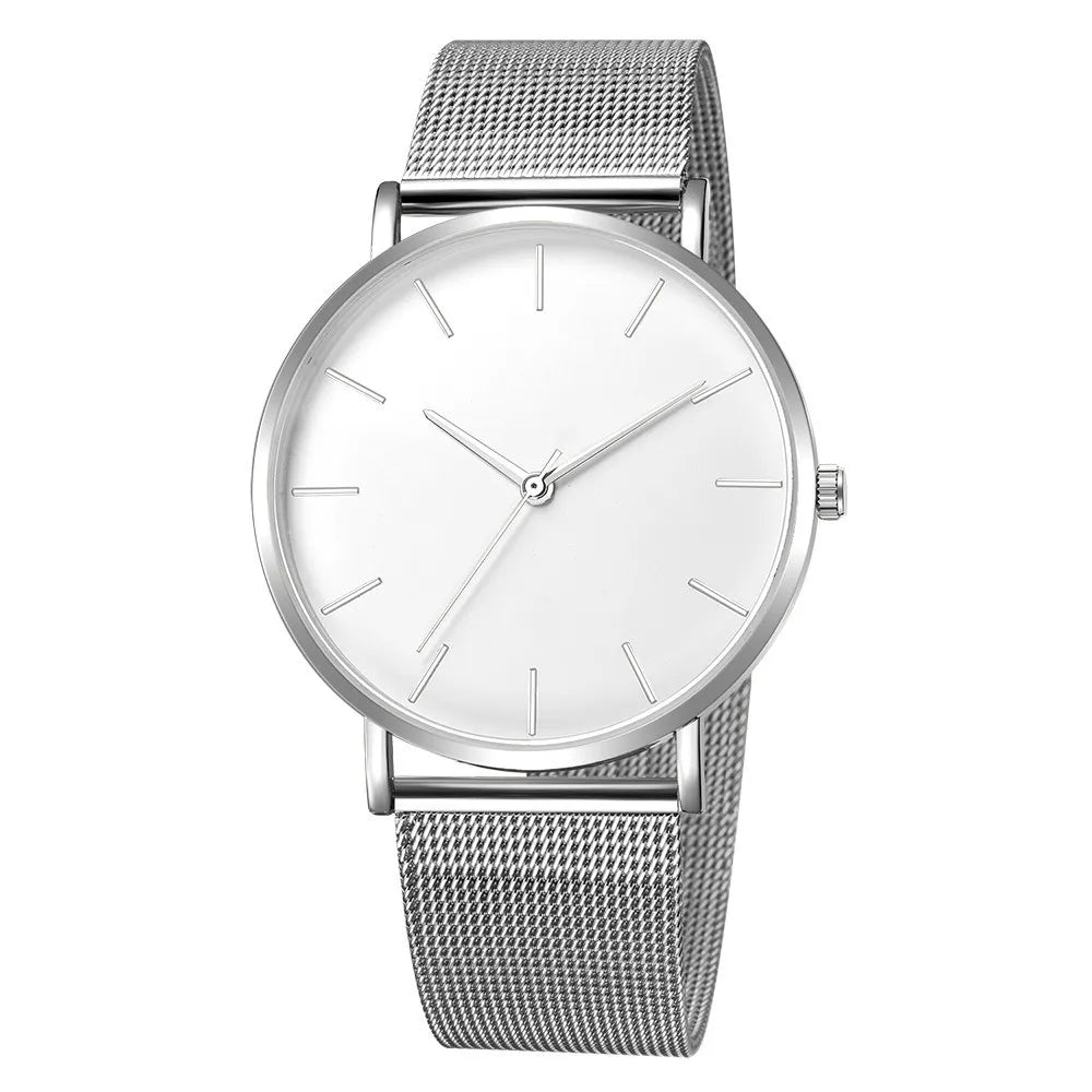 Minimalist Mesh Watch