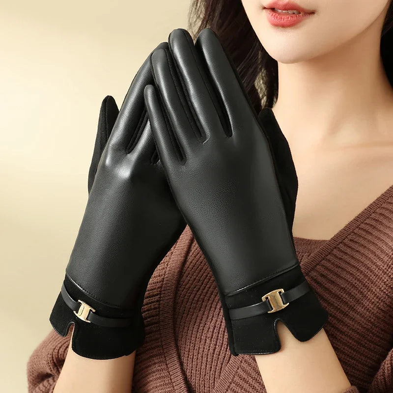 Women’s Luxury Winter Touchscreen Gloves