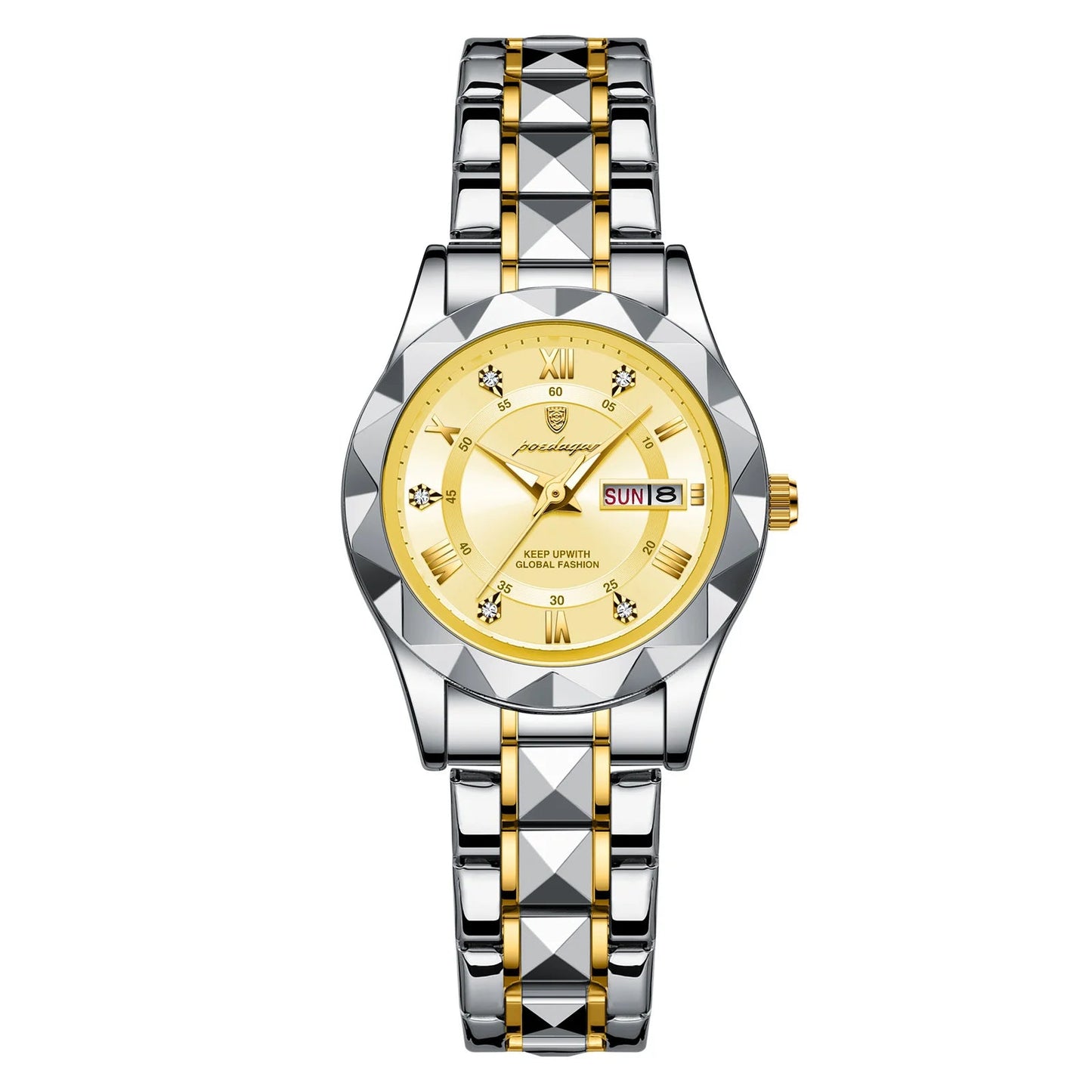 Women's Luxury Diamond Bezel Watch