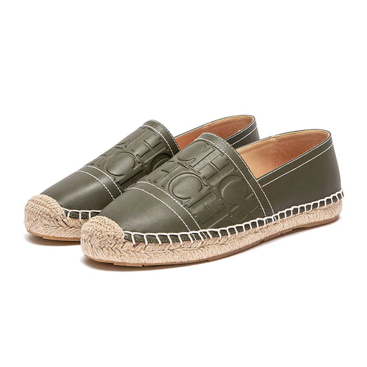 Quilted Espadrille Loafers