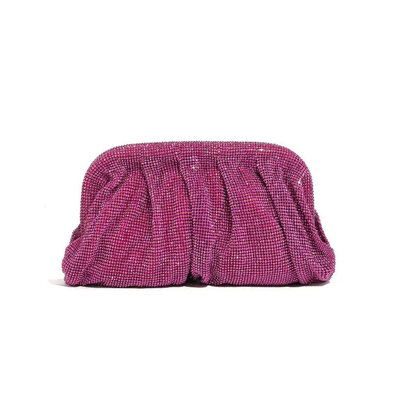 Glamour Rhinestone Evening Clutch