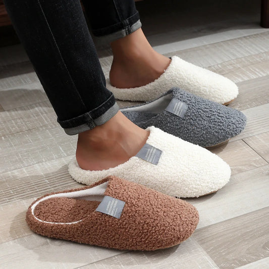 Cozy Textured House Slippers