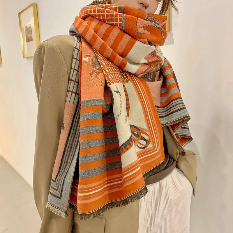 Timeless Equestrian Scarf