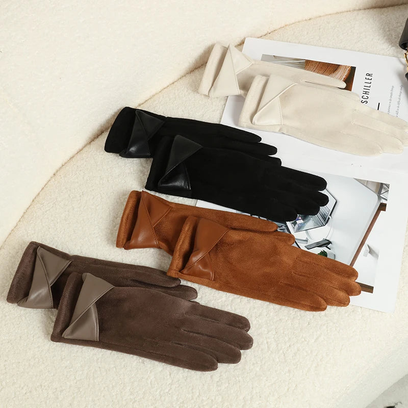 Women’s Warm Velvet Gloves 