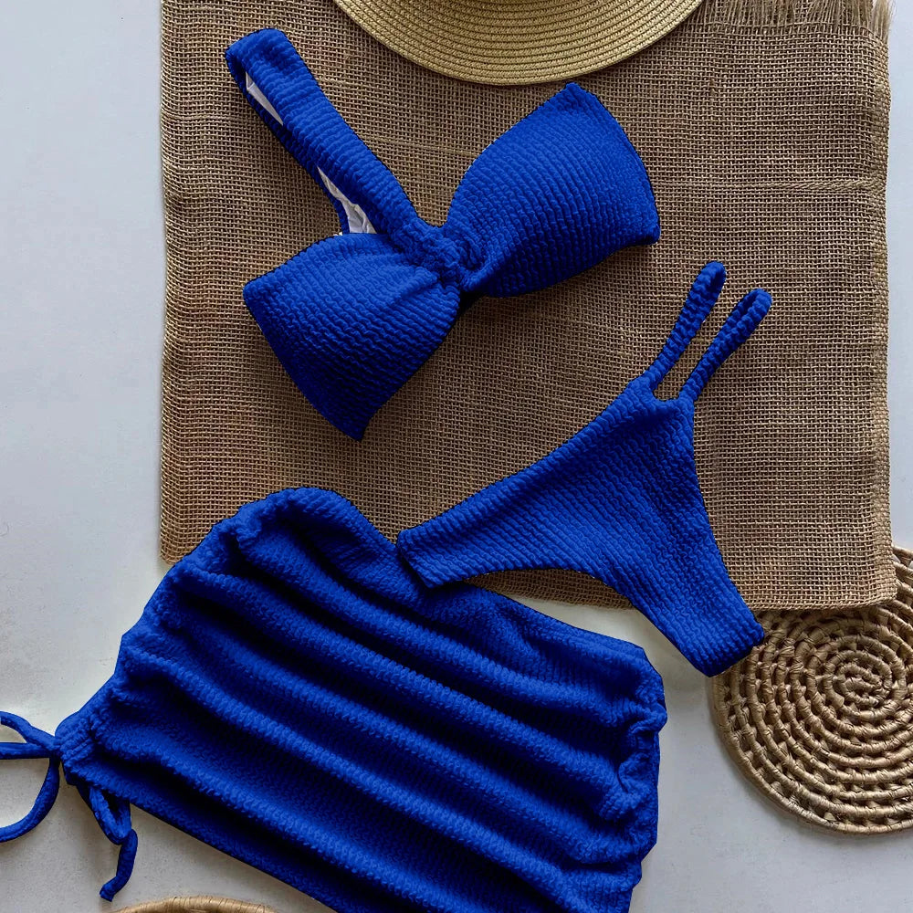 3 Pieces Bikini Women 