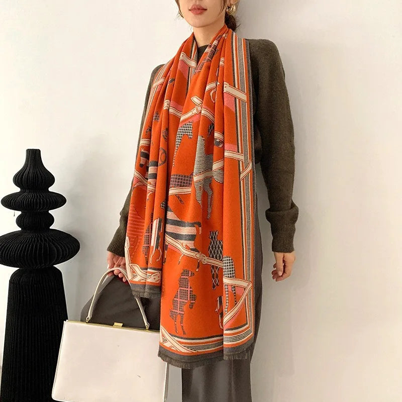 Timeless Equestrian Scarf