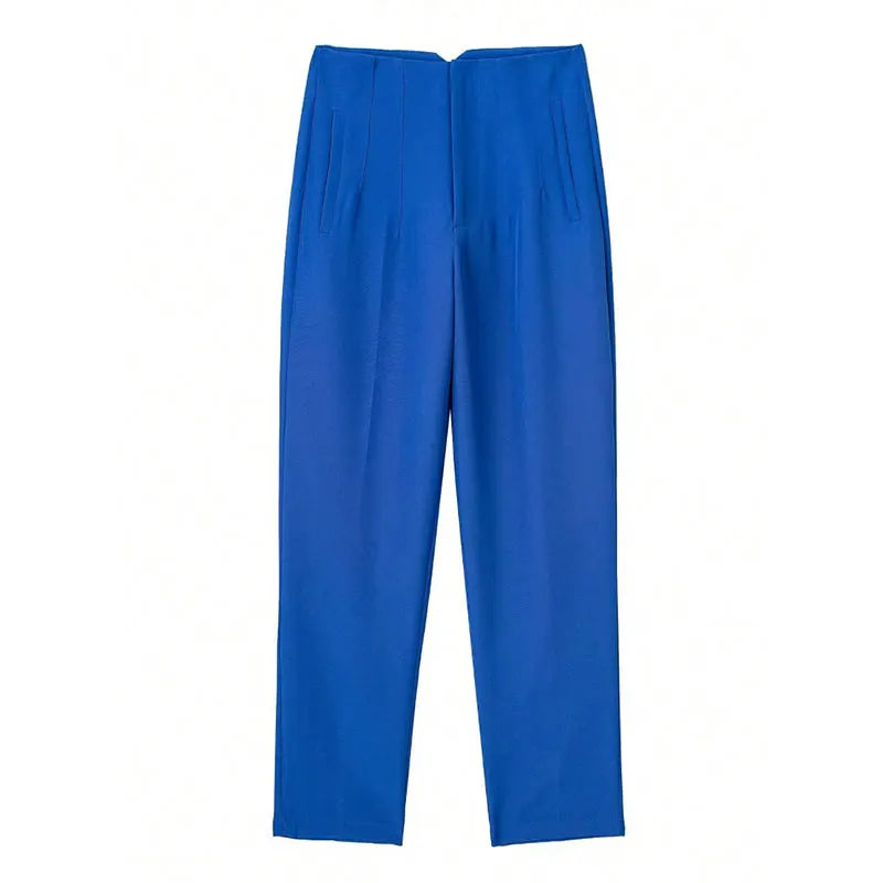 Women’s Tailoring Zipper Pants 