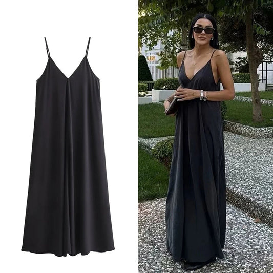 Slip Long Summer Dress