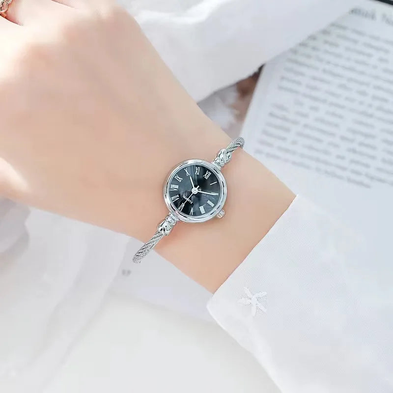 Luxury Retro Steel Watch Bracelet 