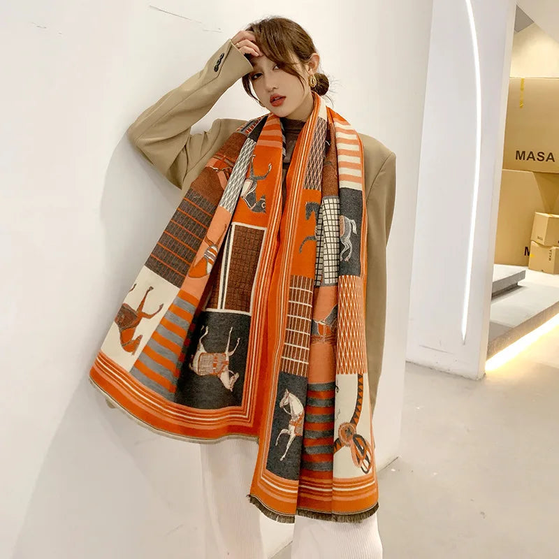 Timeless Equestrian Scarf