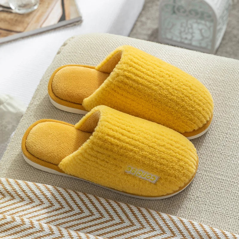 Ultra-Comfort Faux Fur Slippers
