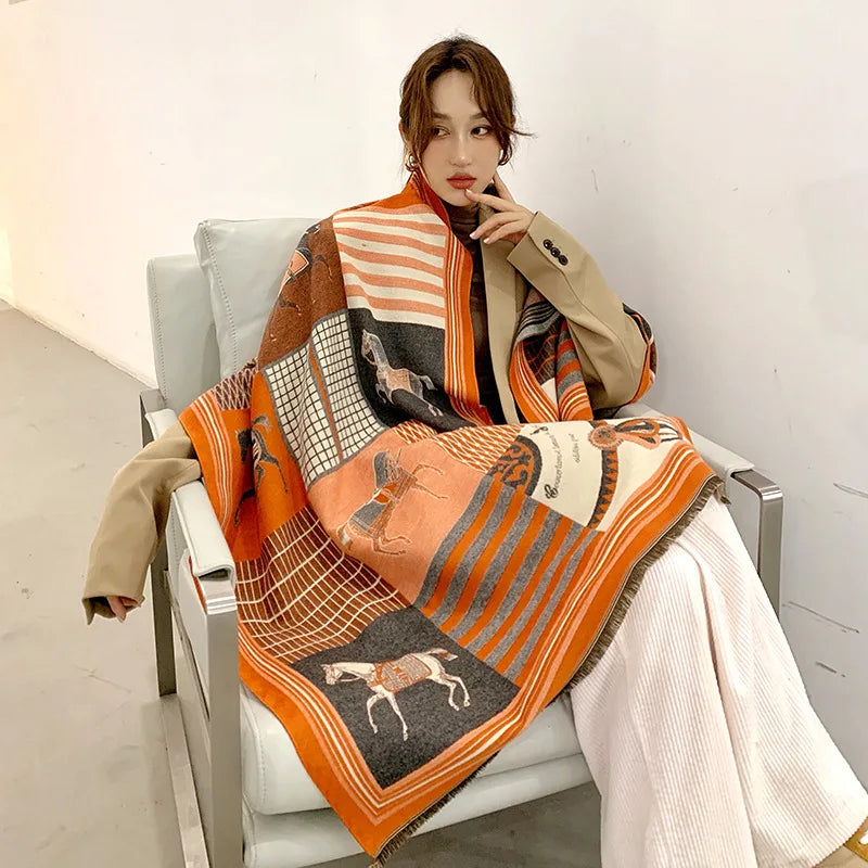 Timeless Equestrian Scarf