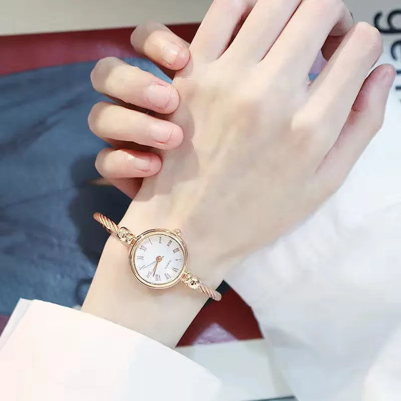 Luxury Retro Steel Watch Bracelet 