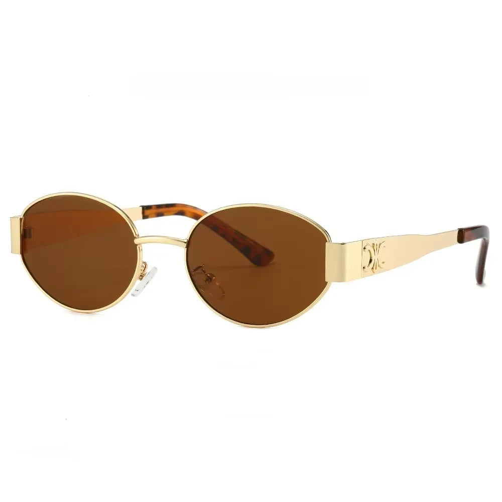The Oval Metal Sunglasses