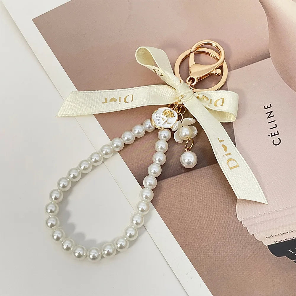 Pearl Lace Charms for Bags