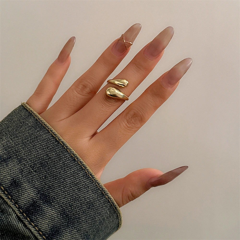 Open Metallic Wrist Bracelet 