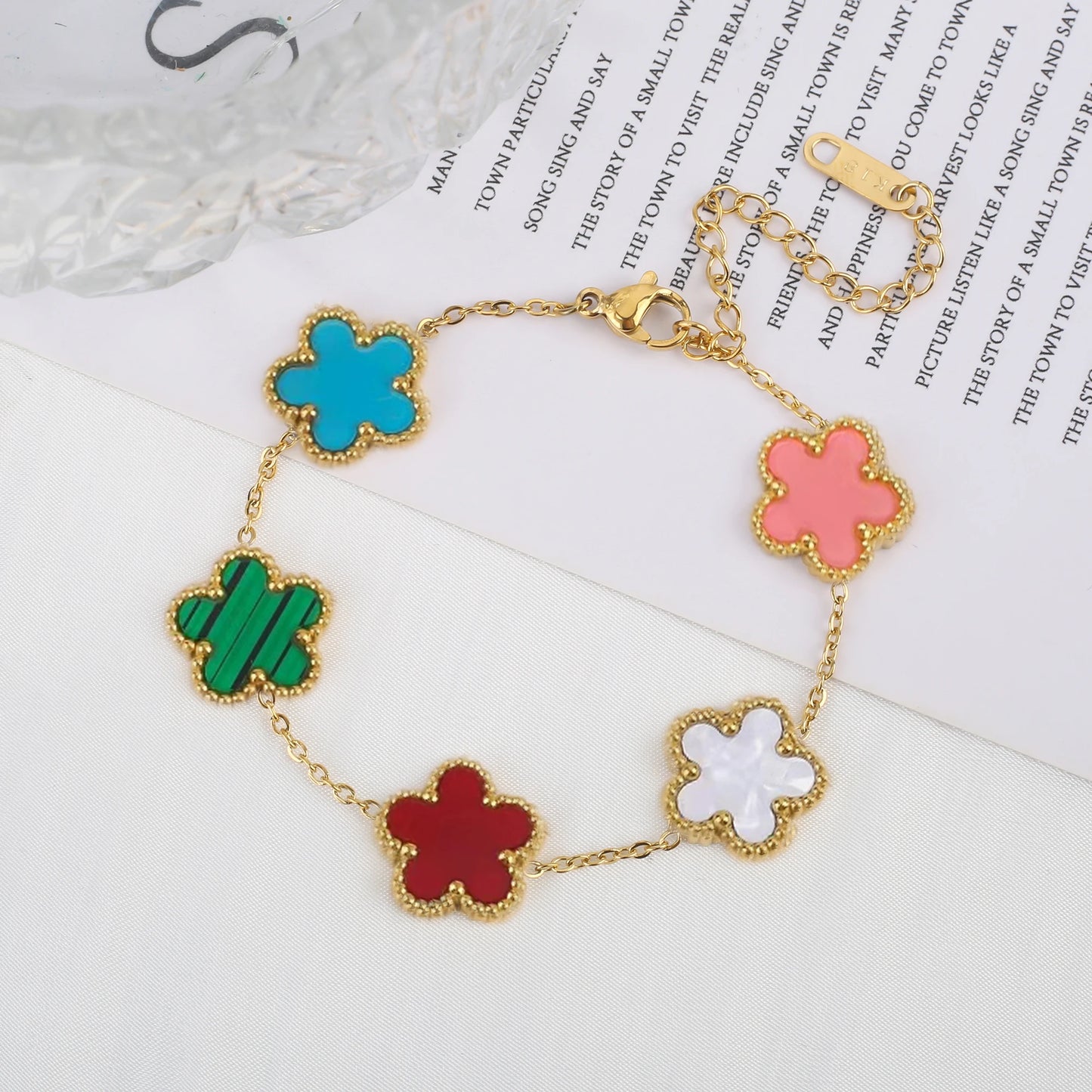 Flower Ladies Bracelet 