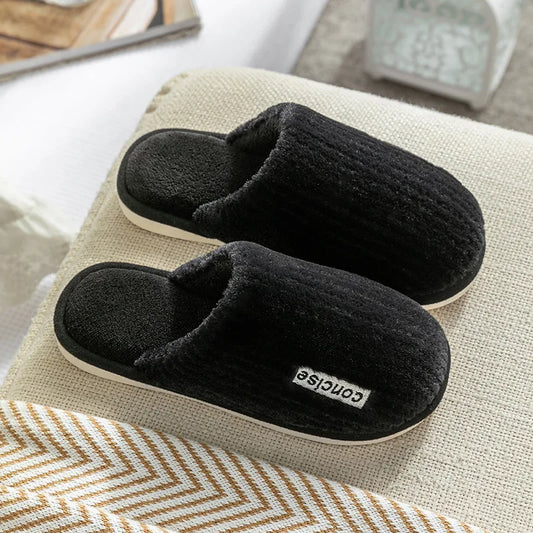 Ultra-Comfort Faux Fur Slippers