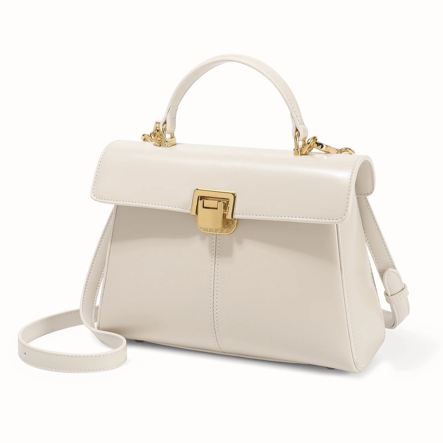 Elegant Top-Handle Satchel