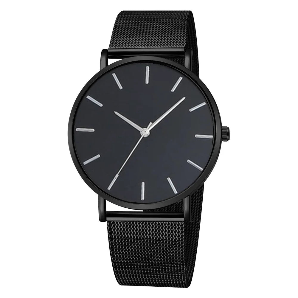 Minimalist Mesh Watch