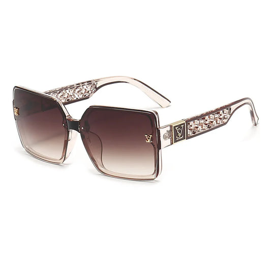 Elegant Oversized Square Sunglasses