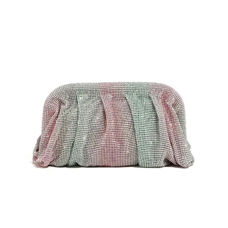 Glamour Rhinestone Evening Clutch