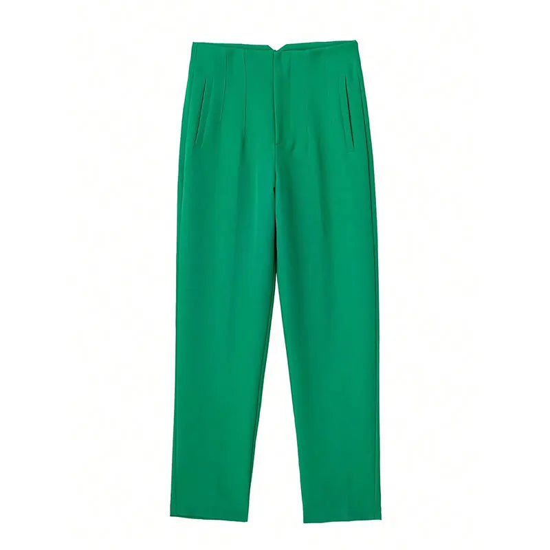 Women’s Tailoring Zipper Pants 